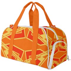 Abstract Pattern Geometric Backgrounds   Burner Gym Duffel Bag by Eskimos