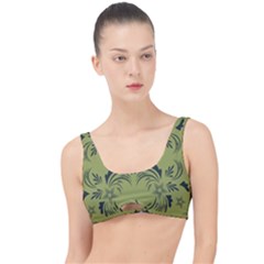Floral Folk Damask Pattern Fantasy Flowers  The Little Details Bikini Top by Eskimos