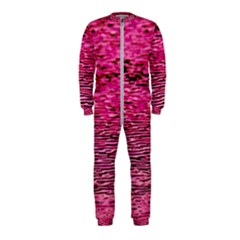 Pink  Waves Flow Series 1 Onepiece Jumpsuit (kids) by DimitriosArt