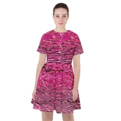 Pink  Waves Flow Series 1 Sailor Dress by DimitriosArt