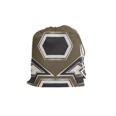 Abstract Pattern Geometric Backgrounds   Drawstring Pouch (medium) by Eskimos