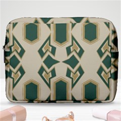 Abstract Pattern Geometric Backgrounds   Make Up Pouch (large) by Eskimos