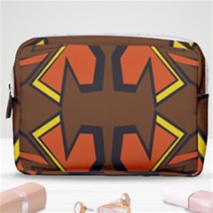 Abstract Pattern Geometric Backgrounds   Make Up Pouch (medium) by Eskimos