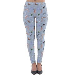 Office Lightweight Velour Leggings by SychEva