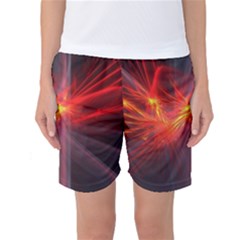 Fractal Women s Basketball Shorts by Sparkle