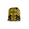 Abstract pattern geometric backgrounds   Drawstring Pouch (Small) View1