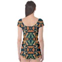Abstract pattern geometric backgrounds   Boyleg Leotard  View2