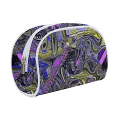 Deconstructed Green Make Up Case (small) by MRNStudios