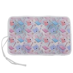 Notepads Pens And Pencils Pen Storage Case (l) by SychEva