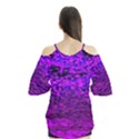 Magenta waves flow series 2 Flutter Sleeve Tee  View2