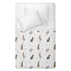 Cute Rabbit Duvet Cover (single Size) by SychEva