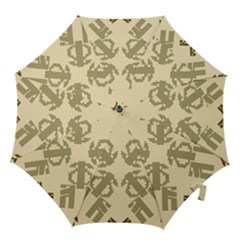 Abstract Pattern Geometric Backgrounds   Hook Handle Umbrellas (small) by Eskimos