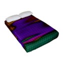 Puzzle Landscape In Beautiful Jigsaw Colors Fitted Sheet (Full/ Double Size) View2
