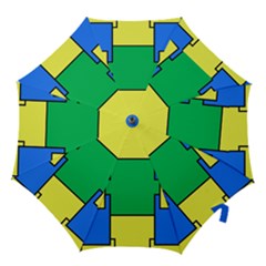 Abstract Pattern Geometric Backgrounds   Hook Handle Umbrellas (small) by Eskimos