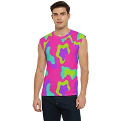 Abstract Pattern Geometric Backgrounds   Men s Raglan Cap Sleeve Tee by Eskimos