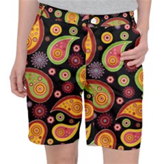 Paisley Pattern Design Pocket Shorts by befabulous