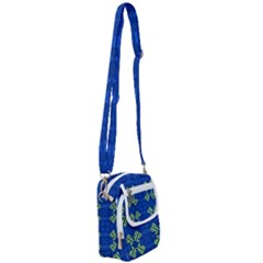 Abstract Pattern Geometric Backgrounds   Shoulder Strap Belt Bag by Eskimos
