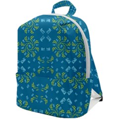 Abstract Pattern Geometric Backgrounds   Zip Up Backpack by Eskimos