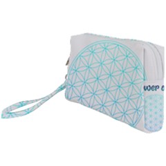 Flower Of Life  Wristlet Pouch Bag (small) by tony4urban