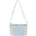 Flower Of Life  Double Gusset Crossbody Bag View2