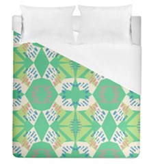 Abstract Pattern Geometric Backgrounds   Duvet Cover (queen Size) by Eskimos