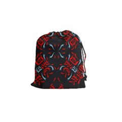 Abstract Pattern Geometric Backgrounds   Drawstring Pouch (small) by Eskimos