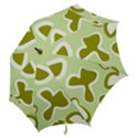Abstract pattern geometric backgrounds   Hook Handle Umbrellas (Small) View2