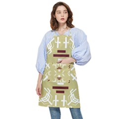 Abstract Pattern Geometric Backgrounds   Pocket Apron by Eskimos