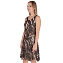 Abstract light games 4 Knee Length Skater Dress With Pockets View2
