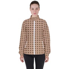 Olimedbege Women s High Neck Windbreaker by violetheavensky