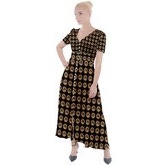 Olimedblk Button Up Short Sleeve Maxi Dress by violetheavensky