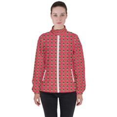 Olimedsalmn Women s High Neck Windbreaker by violetheavensky