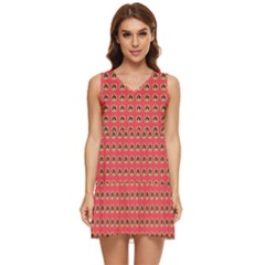 Olimedsalmn Tiered Sleeveless Mini Dress by violetheavensky