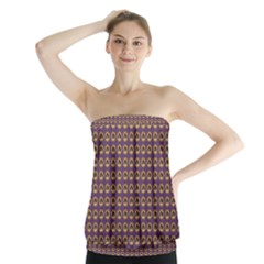 Olimedpurp Strapless Top by violetheavensky