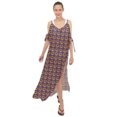 Olimedpurp Maxi Chiffon Cover Up Dress by violetheavensky