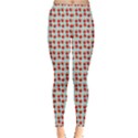 Kawaii Jam Pattern Aqua Inside Out Leggings View3
