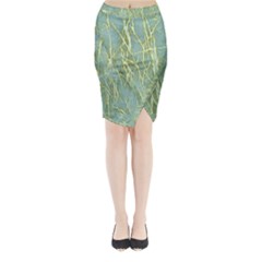 Abstract Light Games 8 Midi Wrap Pencil Skirt by DimitriosArt