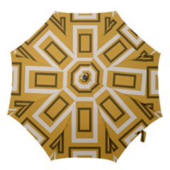 Abstract Pattern Geometric Backgrounds   Hook Handle Umbrellas (medium) by Eskimos