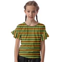 Free Flow Kids  Cut Out Flutter Sleeves by Sparkle