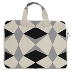 Abstract Pattern Geometric Backgrounds   Macbook Pro 16  Double Pocket Laptop Bag  by Eskimos