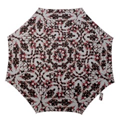 Texture Mosaic Abstract Design Hook Handle Umbrellas (medium) by dflcprintsclothing