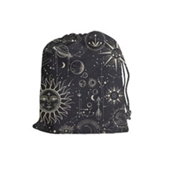 Mystic Patterns Drawstring Pouch (large) by CoshaArt