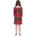 Boyd Modern Tartan 2 Kids  Quarter Sleeve Skater Dress View2