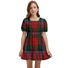 Macduff Tartan Kids  Short Sleeve Dolly Dress by tartantotartansallreddesigns