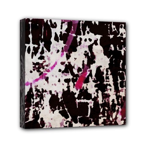 Chaos At The Wall Mini Canvas 6  X 6  (stretched) by DimitriosArt