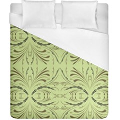 Floral Folk Damask Pattern Fantasy Flowers  Duvet Cover (california King Size) by Eskimos