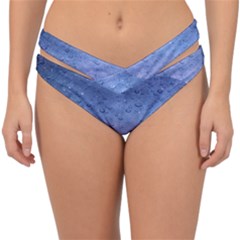 Gouttes D eau Galaxy Double Strap Halter Bikini Bottom by kcreatif