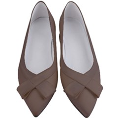 Coffee Quartz Women s Bow Heels by retrotoomoderndesigns