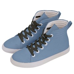 Glacier Lake Women s Hi-top Skate Sneakers by retrotoomoderndesigns