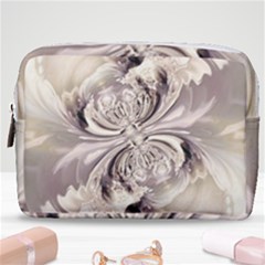 Fractal Feathers Make Up Pouch (medium) by MRNStudios